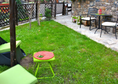 AP.7 Suite jardín extra Jacuzzi redondo